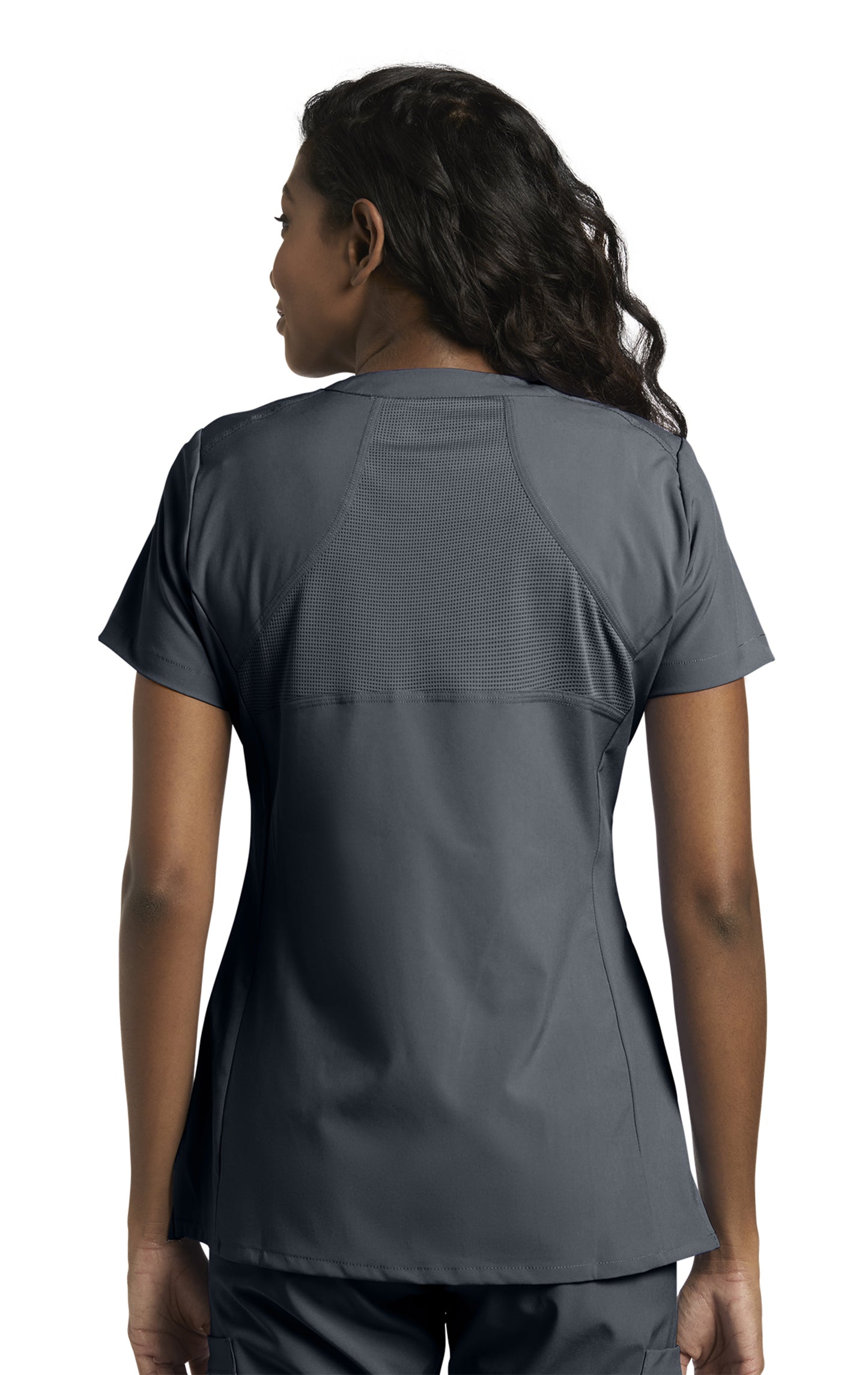 785 White Cross FIT V-Neck Women's Scrub Top