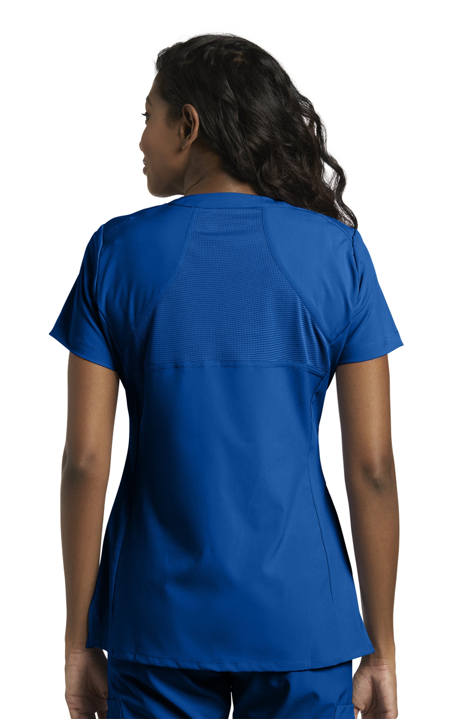 785 White Cross FIT V-Neck Women's Scrub Top