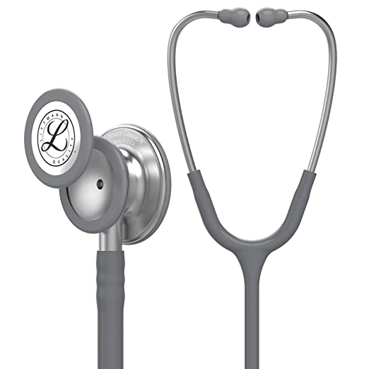 3M Littmann Classic III Monitoring Stethoscope, Black Tube, 27 inch, 5622