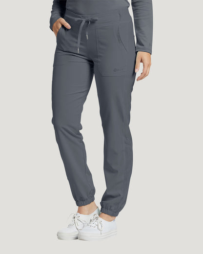 399 Women's White Cross Fit Jogger Pant